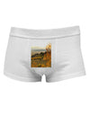 Nature Photography - Gentle Sunrise Mens Cotton Trunk Underwear by NDS Wear-Men's Trunk Underwear-NDS Wear-White-Small-Davson Sales