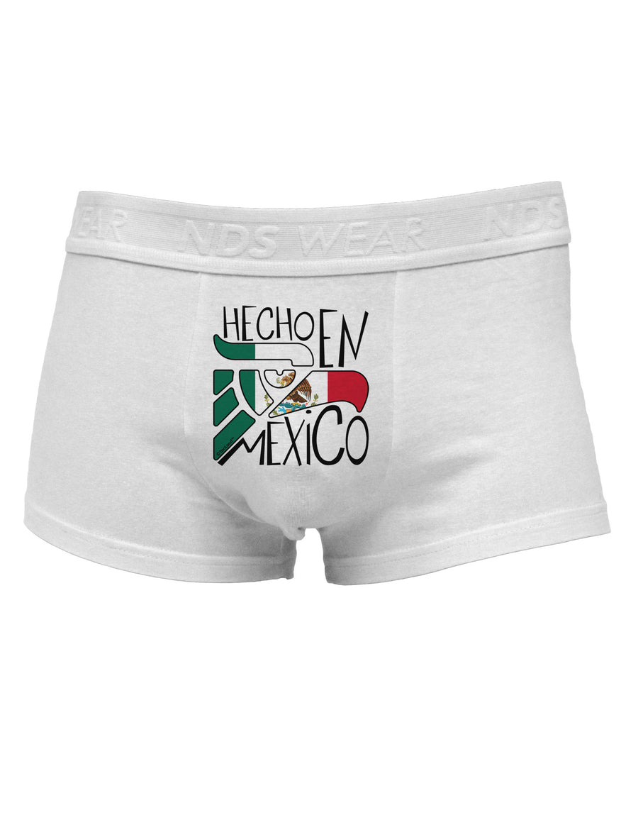 Hecho en Mexico Design - Mexican Flag Mens Cotton Trunk Underwear by TooLoud-Men's Trunk Underwear-NDS Wear-White-Small-Davson Sales