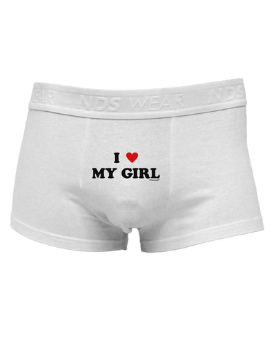 I Heart My Girl - Matching Couples Design Mens Cotton Trunk Underwear by TooLoud-Men's Trunk Underwear-NDS Wear-White-Small-Davson Sales