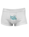 TooLoud Lorem Ipsum Mens Cotton Trunk Underwear-Men's Trunk Underwear-NDS Wear-White-Small-Davson Sales