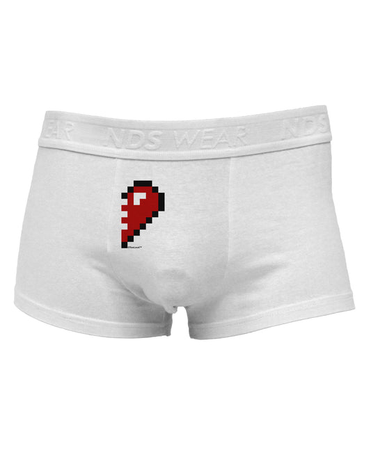 Couples Pixel Heart Design - RightMens Cotton Trunk Underwear by TooLoud-Men's Trunk Underwear-NDS Wear-White-Small-Davson Sales