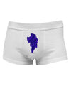 Single Right Dark Angel Wing Design - CouplesMens Cotton Trunk Underwear-Men's Trunk Underwear-TooLoud-White-Small-Davson Sales
