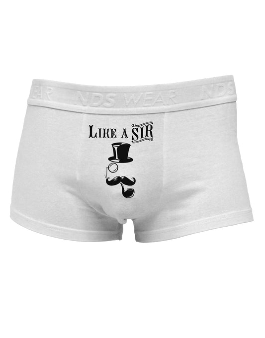 Like A Sir - Super ClassyMens Cotton Trunk Underwear-Men's Trunk Underwear-NDS Wear-White-Small-Davson Sales