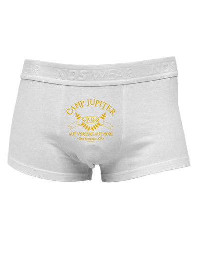 Camp Jupiter - SPQR Banner - GoldMens Cotton Trunk Underwear by TooLoud-Men's Trunk Underwear-NDS Wear-White-Small-Davson Sales