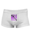 Find Molly Purple Mens Cotton Trunk Underwear-Men's Trunk Underwear-NDS Wear-White-Small-Davson Sales