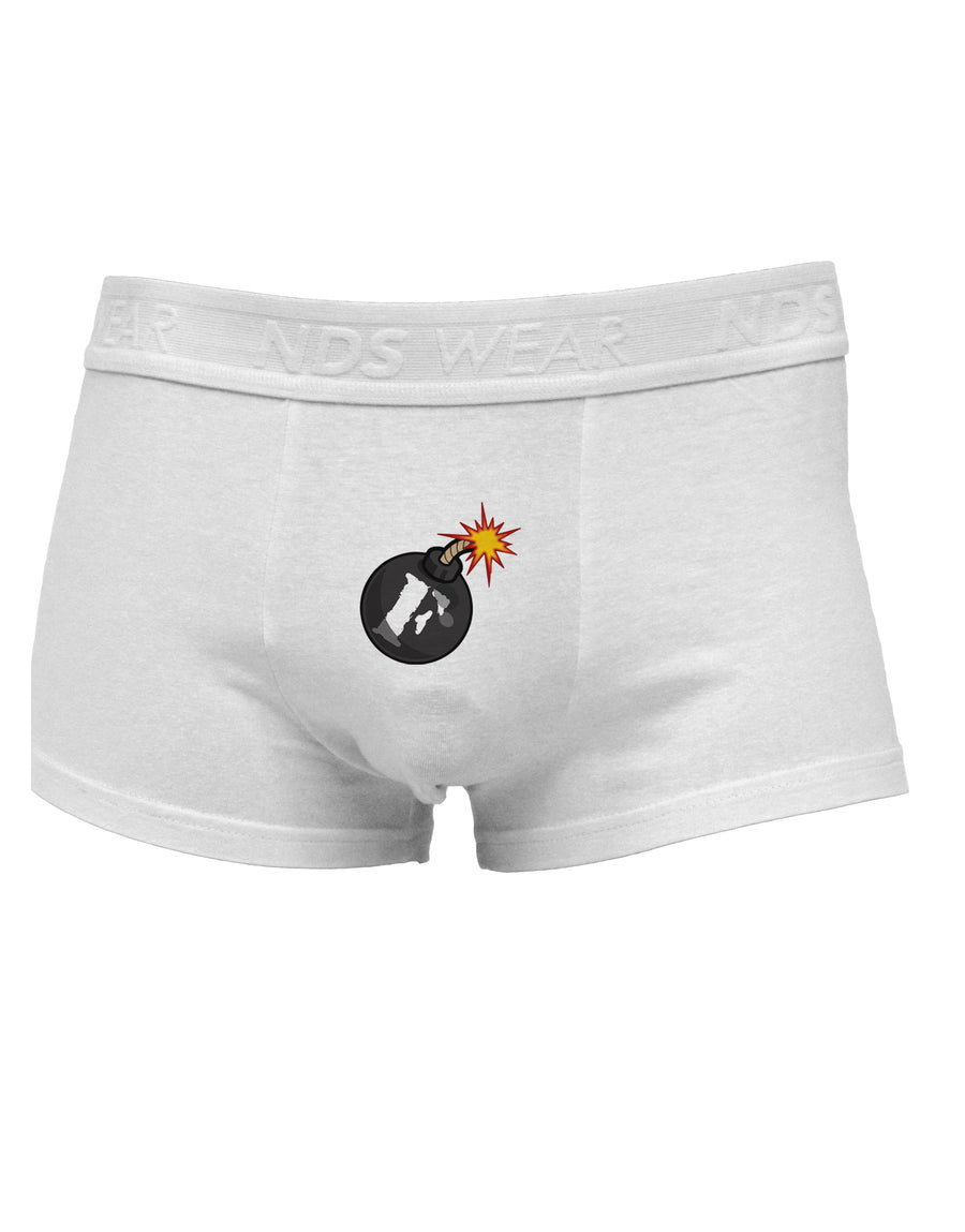 F-Bomb Funny Mens Cotton Trunk Underwear by TooLoud-Men's Trunk Underwear-NDS Wear-White-Small-Davson Sales