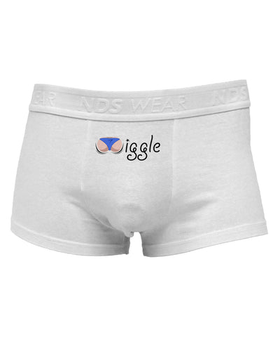 Wiggle - Twerk Light Mens Cotton Trunk Underwear-Men's Trunk Underwear-TooLoud-White-Small-Davson Sales