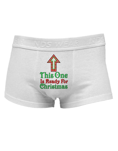 This One Is Ready For Christmas Mens Cotton Trunk Underwear-Men's Trunk Underwear-NDS Wear-White-Small-Davson Sales