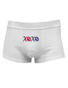 XOXO Kisses Mens Cotton Trunk Underwear-Men's Trunk Underwear-NDS Wear-White-Small-Davson Sales