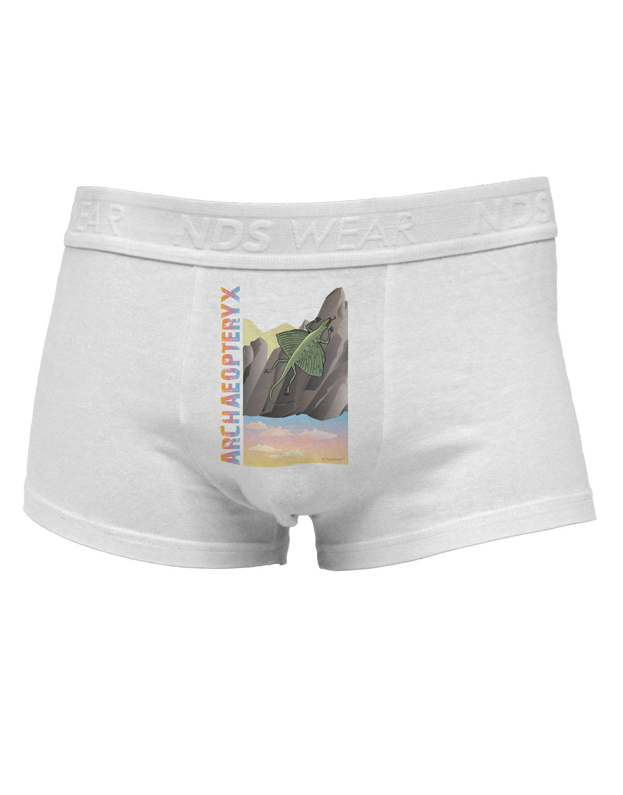 Archaopteryx - With Name Mens Cotton Trunk Underwear by TooLoud-Men's Trunk Underwear-NDS Wear-White-Small-Davson Sales