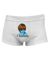 Extraterrestial - I Belieb Mens Cotton Trunk Underwear by TooLoud-Men's Trunk Underwear-NDS Wear-White-Small-Davson Sales