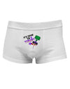 It's Thyme To Turnip Mens Cotton Trunk Underwear-Men's Trunk Underwear-NDS Wear-White-Small-Davson Sales