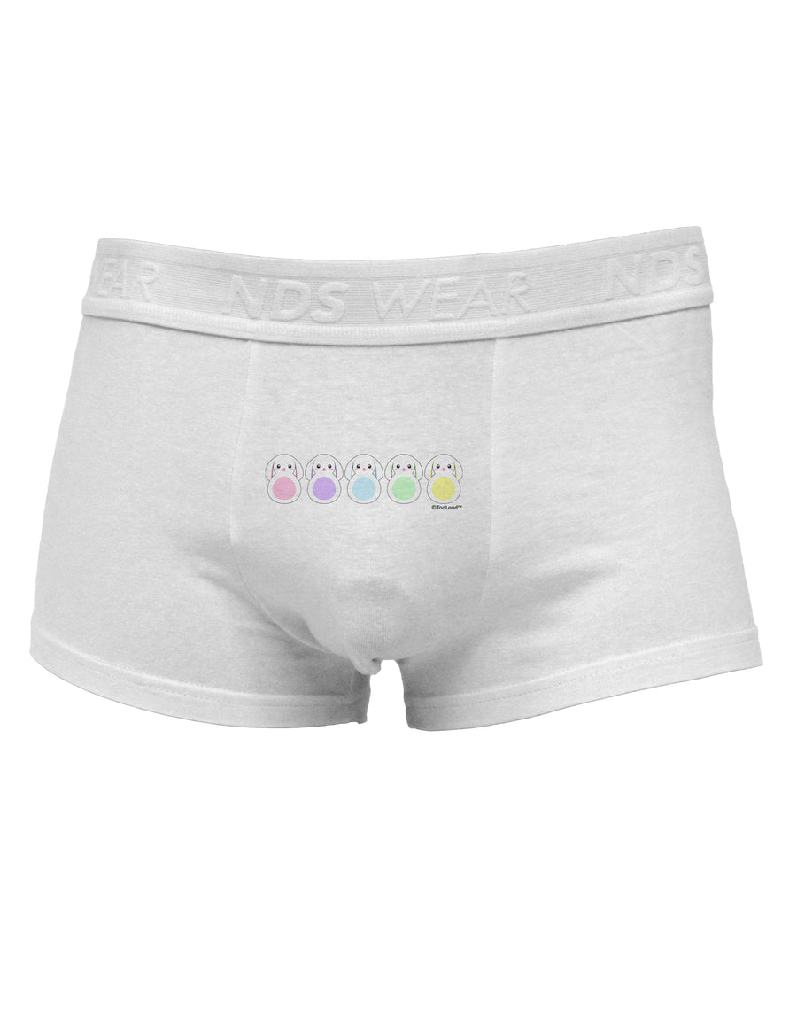 Cute Pastel Bunnies Mens Cotton Trunk Underwear by TooLoud-Men's Trunk Underwear-NDS Wear-White-Small-Davson Sales