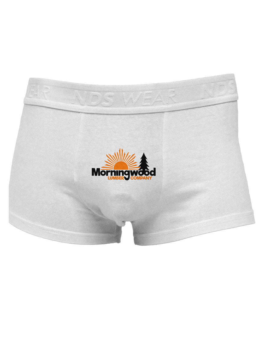 Morningwood Company Funny Mens Cotton Trunk Underwear by TooLoud-Men's Trunk Underwear-NDS Wear-White-Small-Davson Sales