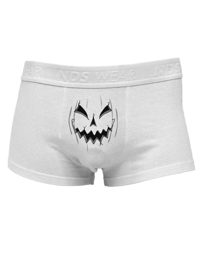 Halloween Scary Evil Jack O Lantern Pumpkin Mens Cotton Trunk Underwear-Men's Trunk Underwear-TooLoud-White-Small-Davson Sales