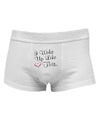 I Woke Up Like This Mens Cotton Trunk Underwear-Men's Trunk Underwear-NDS Wear-White-Small-Davson Sales