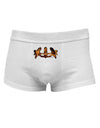 Fire Masquerade MaskMens Cotton Trunk Underwear by TooLoud-Men's Trunk Underwear-NDS Wear-White-Small-Davson Sales