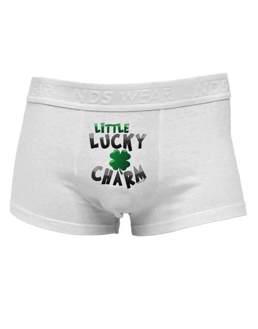 Little Lucky Charm Mens Cotton Trunk Underwear-Men's Trunk Underwear-NDS Wear-White-Small-Davson Sales