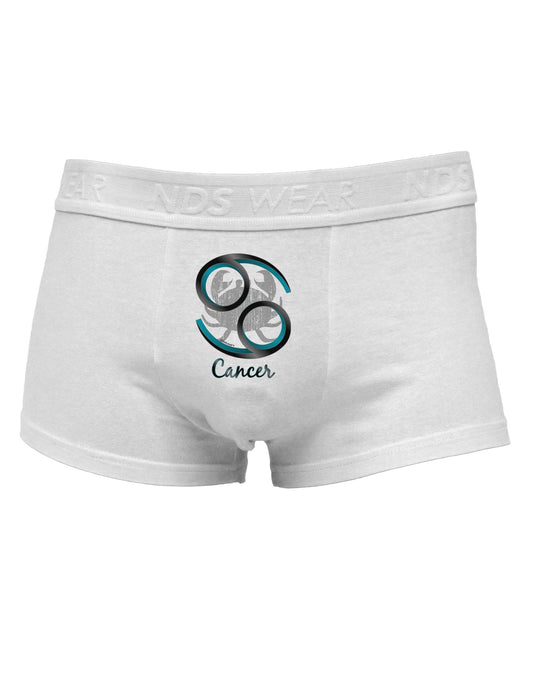 Cancer Symbol Mens Cotton Trunk Underwear-Men's Trunk Underwear-NDS Wear-White-Small-Davson Sales