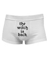 The Witch Is Back Mens Cotton Trunk Underwear by TooLoud-Men's Trunk Underwear-TooLoud-White-Small-Davson Sales