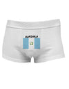 Guatamelan Flag Design Mens Cotton Trunk Underwear by TooLoud-Men's Trunk Underwear-NDS Wear-White-Small-Davson Sales