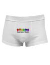 Autism Awareness Month - Colorful Puzzle Pieces Mens Cotton Trunk Underwear by TooLoud-Men's Trunk Underwear-NDS Wear-White-Small-Davson Sales