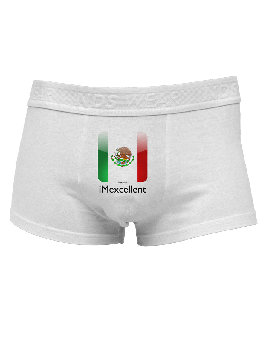 iMexcellent Icon - Cinco de Mayo Mens Cotton Trunk Underwear-Men's Trunk Underwear-NDS Wear-White-Small-Davson Sales