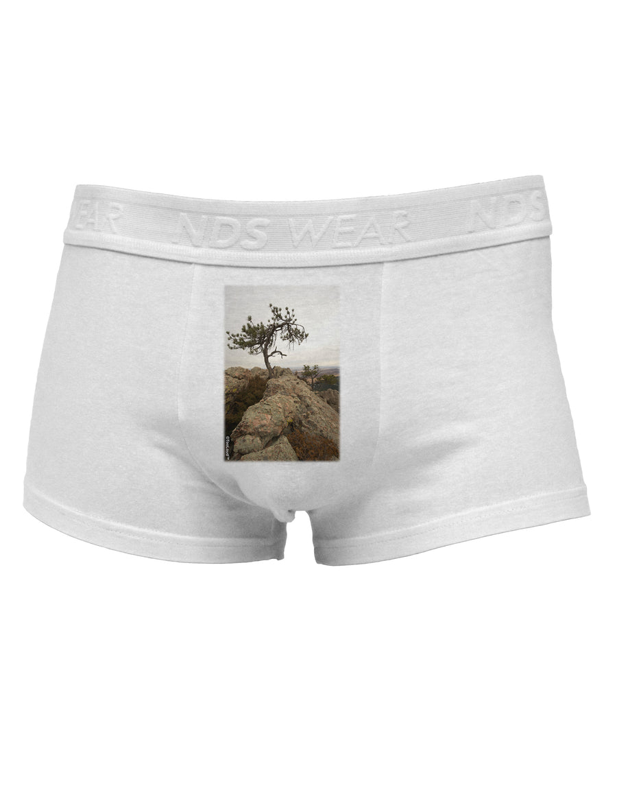 Stone Tree Colorado Mens Cotton Trunk Underwear by TooLoud-Men's Trunk Underwear-NDS Wear-White-Small-Davson Sales