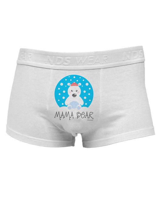 Matching Polar Bear Family - Mama BearMens Cotton Trunk Underwear by TooLoud-Men's Trunk Underwear-NDS Wear-White-Small-Davson Sales