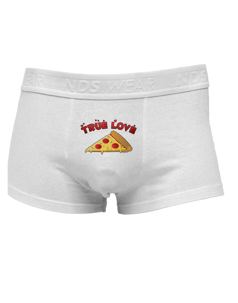 TooLoud True Love - Pizza Mens Cotton Trunk Underwear-Men's Trunk Underwear-NDS Wear-White-Small-Davson Sales