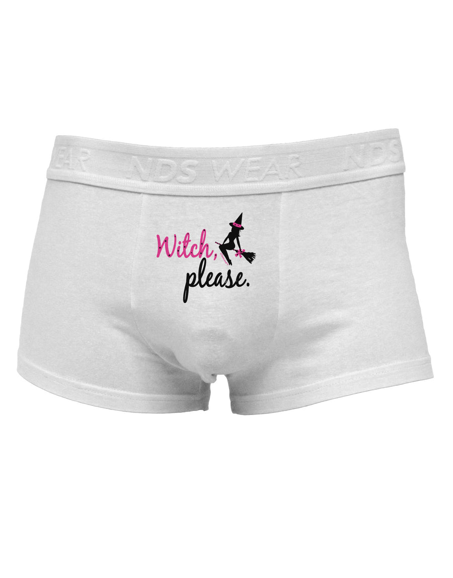 Witch Please Mens Cotton Trunk Underwear-Men's Trunk Underwear-NDS Wear-White-Small-Davson Sales