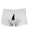 New Hampshire - United States Shape Mens Cotton Trunk Underwear by TooLoud-Men's Trunk Underwear-NDS Wear-White-Small-Davson Sales