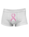 Pink Breast Cancer Awareness Ribbon - Stronger Everyday Mens Cotton Trunk Underwear-Men's Trunk Underwear-TooLoud-White-Small-Davson Sales
