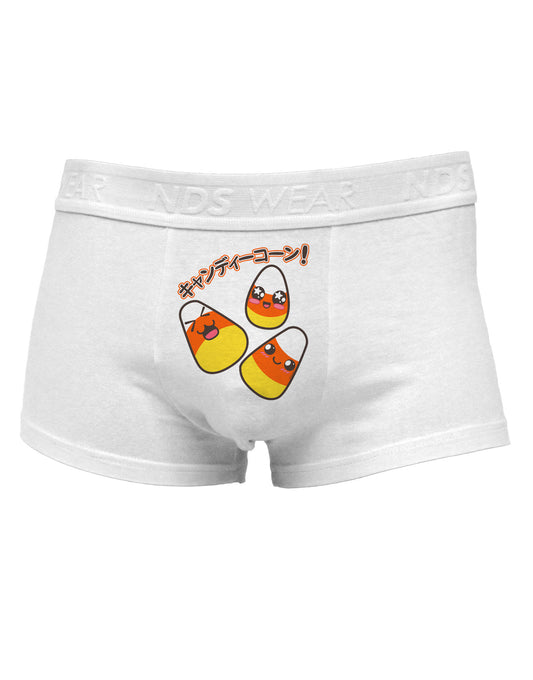 Japanese Kawaii Candy Corn Halloween Mens Cotton Trunk Underwear-Men's Trunk Underwear-TooLoud-White-Small-Davson Sales