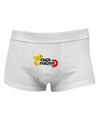 Cute Chick Magnet Design Mens Cotton Trunk Underwear-Men's Trunk Underwear-NDS Wear-White-Small-Davson Sales