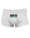 Extraterrestial Pop-art #1 Mens Cotton Trunk Underwear by TooLoud-Men's Trunk Underwear-NDS Wear-White-Small-Davson Sales