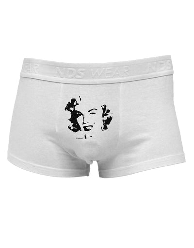 Marilyn Monroe Cutout DesignMens Cotton Trunk Underwear by TooLoud-Men's Trunk Underwear-TooLoud-White-Small-Davson Sales