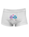 Owl Always Love YouMens Cotton Trunk Underwear by TooLoud-Men's Trunk Underwear-NDS Wear-White-Small-Davson Sales