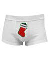 Naughty Coal Cute Christmas StockingMens Cotton Trunk Underwear-Men's Trunk Underwear-TooLoud-White-Small-Davson Sales