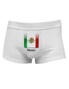 Mexican Flag App Icon - Text Mens Cotton Trunk Underwear by TooLoud-Men's Trunk Underwear-NDS Wear-White-Small-Davson Sales