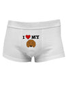 I Heart My - Cute Doxie Dachshund DogMens Cotton Trunk Underwear by TooLoud-Men's Trunk Underwear-TooLoud-White-Small-Davson Sales