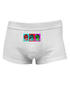 Extraterrestial Pop-art #2 Mens Cotton Trunk Underwear by TooLoud-Men's Trunk Underwear-NDS Wear-White-Small-Davson Sales