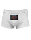 TooLoud Vintage Truck Mens Cotton Trunk Underwear-Men's Trunk Underwear-NDS Wear-White-Small-Davson Sales