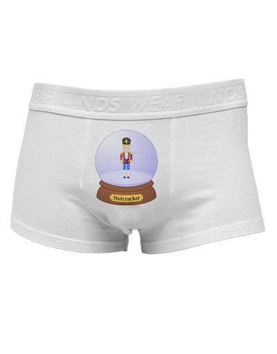 Nutcracker Snow Globe - Red Gold BlackMens Cotton Trunk Underwear by TooLoud-Men's Trunk Underwear-NDS Wear-White-Small-Davson Sales