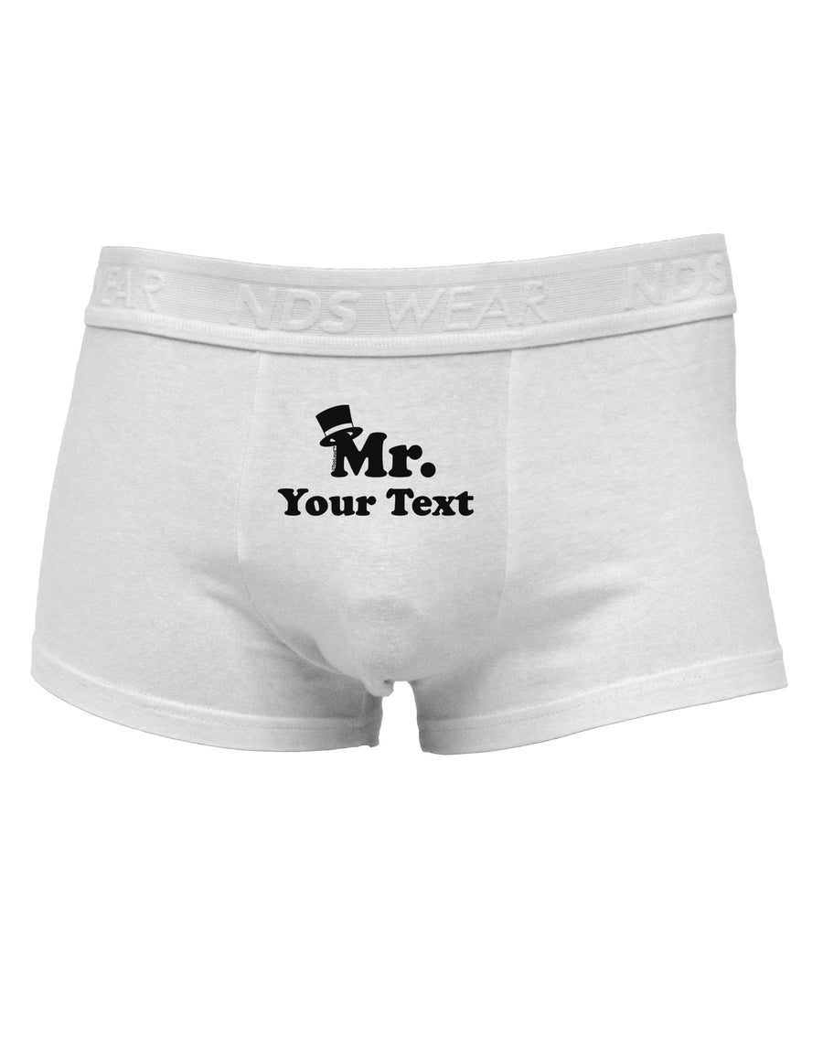 Personalized Mr Classy Mens Cotton Trunk Underwear by TooLoud-Men's Trunk Underwear-NDS Wear-White-Small-Davson Sales