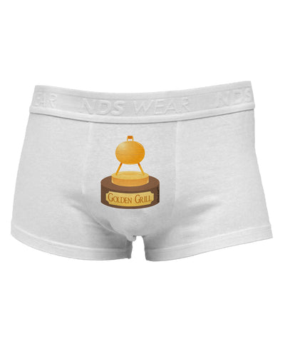 Golden Grill TrophyMens Cotton Trunk Underwear by TooLoud-Men's Trunk Underwear-NDS Wear-White-Small-Davson Sales