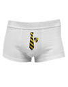 TooLoud Wizard Tie Yellow and Black Mens Cotton Trunk Underwear-Men's Trunk Underwear-NDS Wear-White-Small-Davson Sales