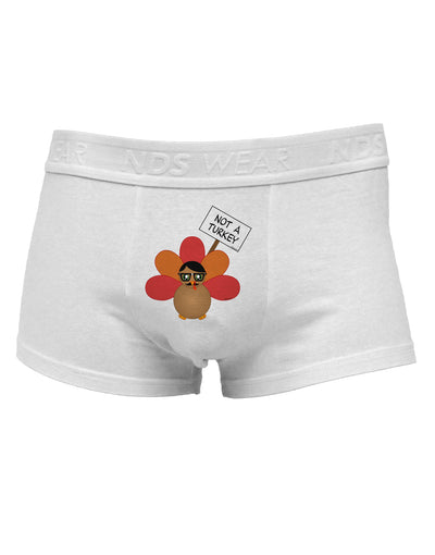 Thanksgiving Turkey in DisguiseMens Cotton Trunk Underwear by TooLoud-Men's Trunk Underwear-NDS Wear-White-Small-Davson Sales