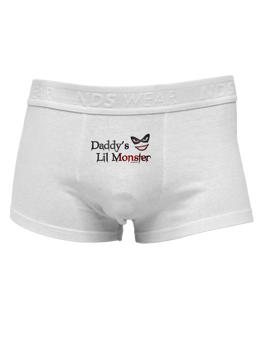 Daddys Lil Monster Mens Cotton Trunk Underwear-Men's Trunk Underwear-NDS Wear-White-Small-Davson Sales