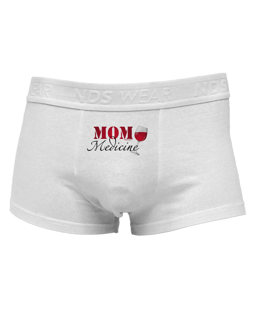 Mom Medicine Mens Cotton Trunk Underwear-Men's Trunk Underwear-NDS Wear-White-Small-Davson Sales